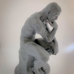 3D Printed "The Thinker @ Le Penseur" - InnovateMM